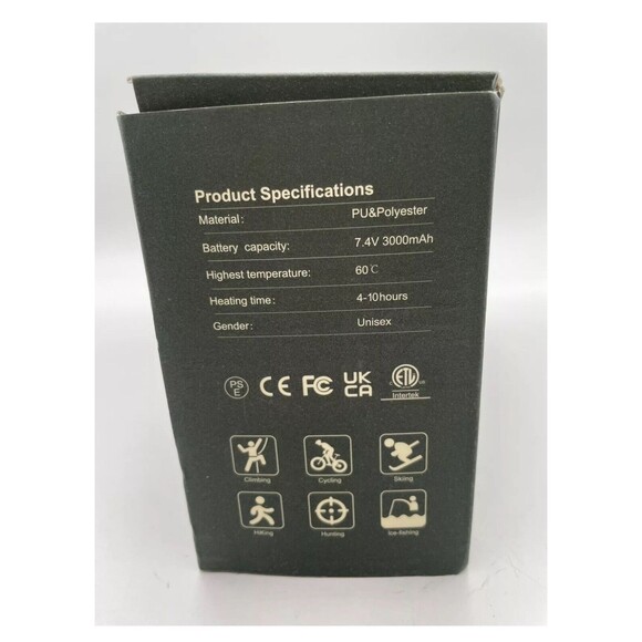 Mecmic Heated Socks for Men Women w APP Control 3000Mah 17H Heat Socks Medium - Picture 12 of 12